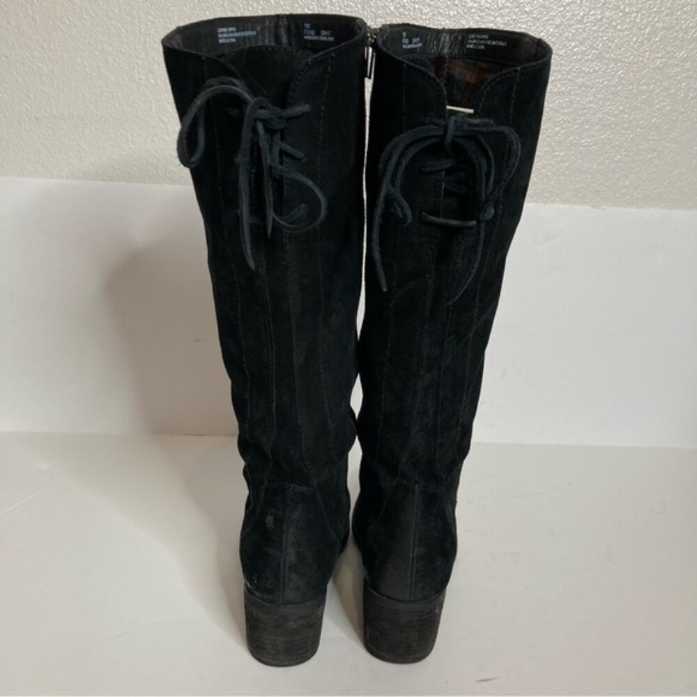 Born Cotto Suede Leather Knee High Tall Boots 10 - Picture 6 of 15